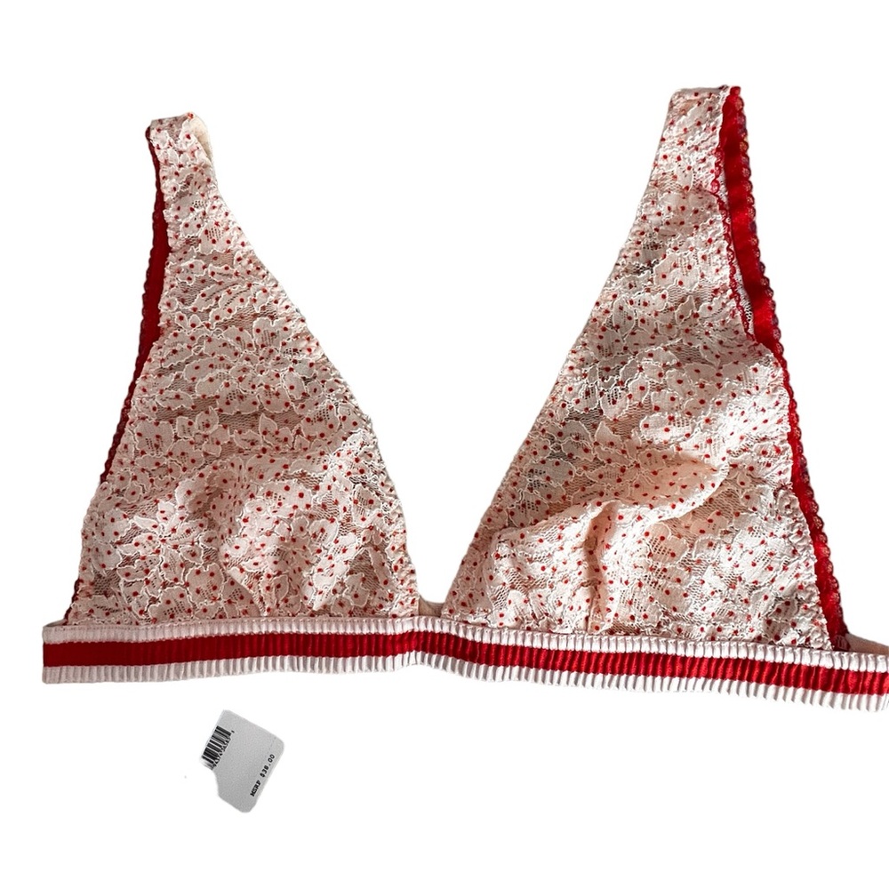 Free People Intimately Lace Bralette‎ size XL